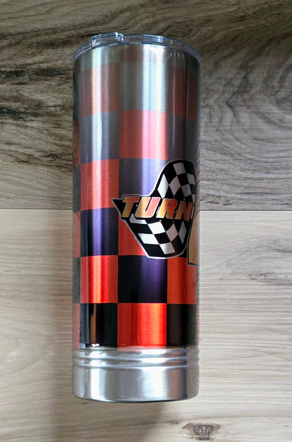 Turn 4 Media Stainless Steel Tumblers - Equinsity Designs