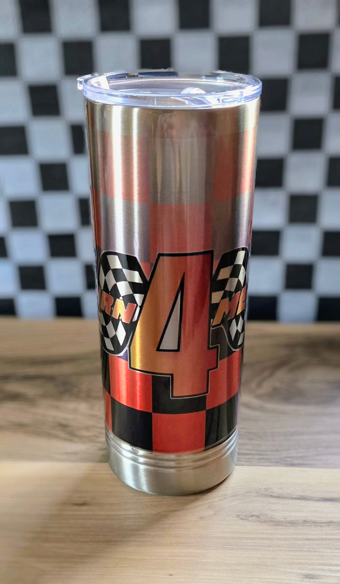 Turn 4 Media Stainless Steel Tumblers - Equinsity Designs