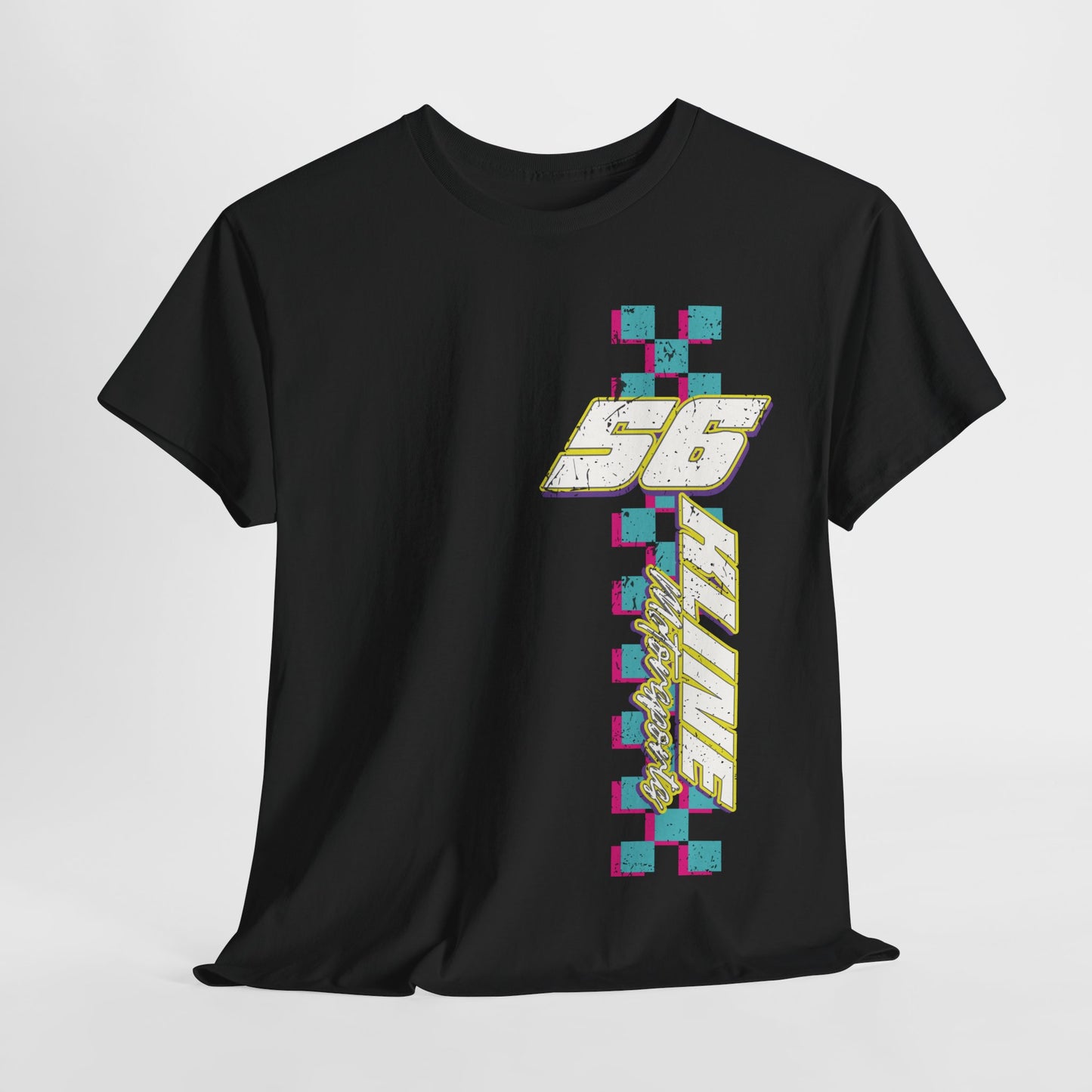 90s Retro Checkered Youth Driver's Name & Number Tee