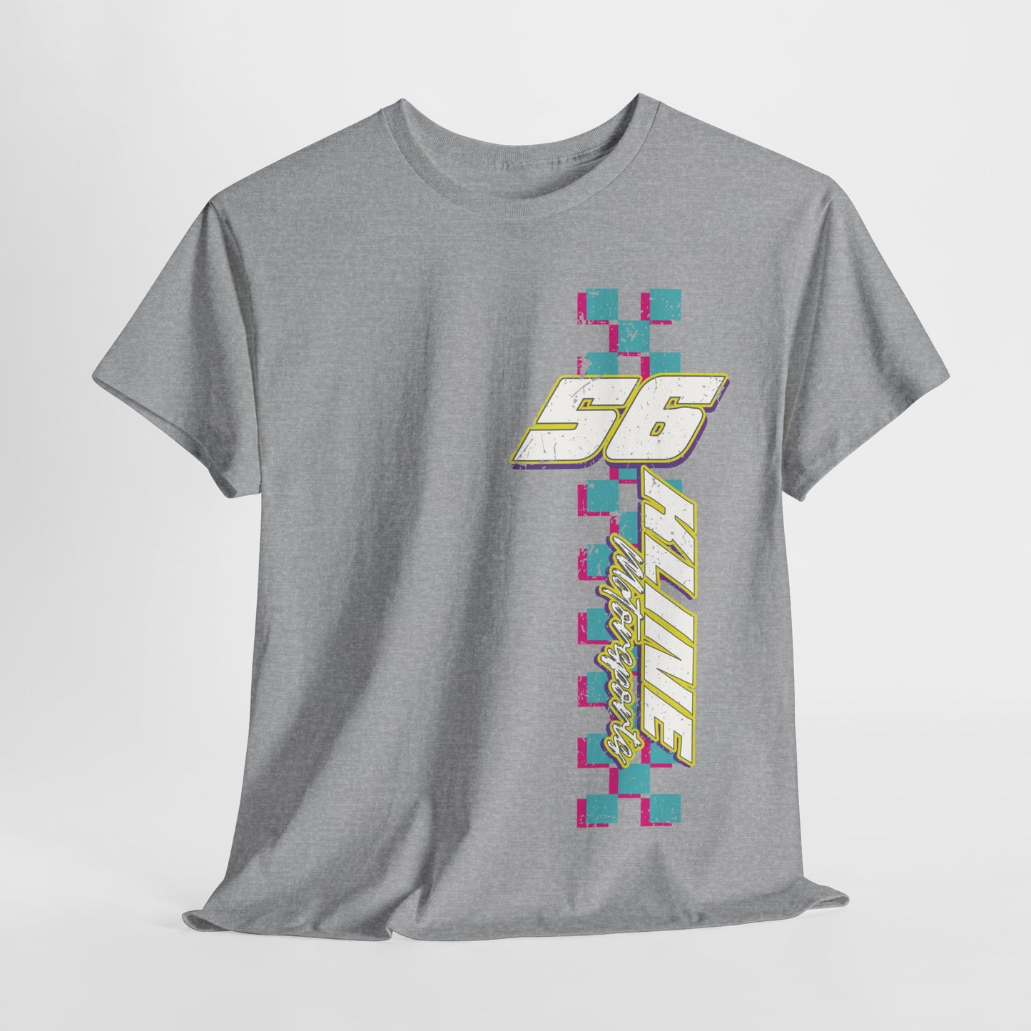 90s Retro Checkered Youth Driver's Name & Number Tee