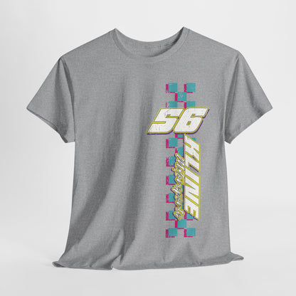 90s Retro Checkered Youth Driver's Name & Number Tee