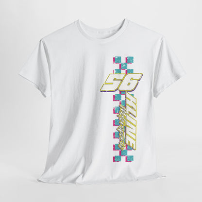 90s Retro Checkered Youth Driver's Name & Number Tee