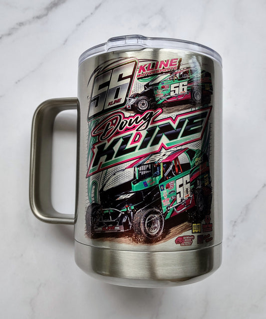 Kline Motorsports Stainless Steel Tumblers, Mugs, Koozies, & Water Bottles - Equinsity Designs