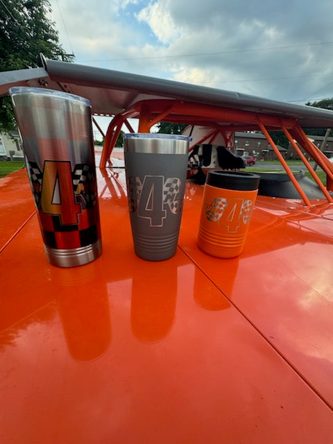 Turn 4 Media Stainless Steel Tumblers - Equinsity Designs