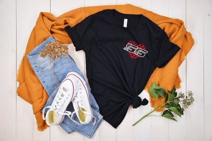 Custom Race Team Valentine's Day Tee